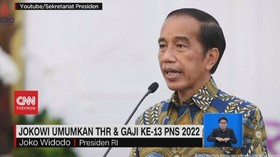VIDEO: Presiden Beri Tambahan Tunjangan Kinerja Untuk Dorong Daya Beli