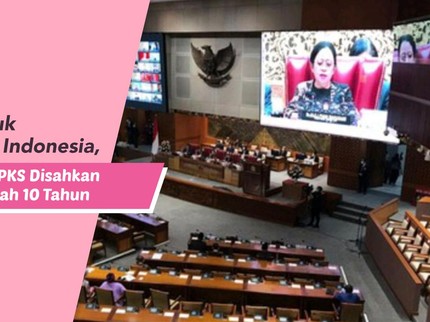 Hadiah untuk Perempuan Indonesia, RUU TPKS Disahkan setelah 10 Tahun