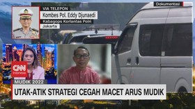 VIDEO: Polisi: Pemudik Diimbau Atur Waktu Hindari Kemacetan Panjang