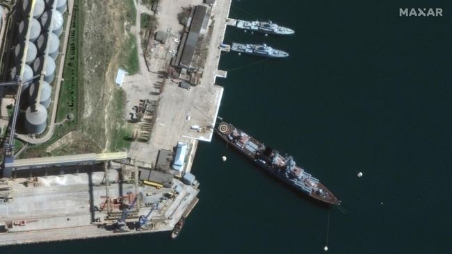 Citra satelit memergoki setidaknya dua kapal berbendera Rusia mengangkut berton-ton gandum dari pelabuhan Ukraina dan mengirimnya ke Suriah.
