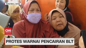 VIDEO: Protes Warnai Pencairan BLT, Uang Tunai BLT Habis