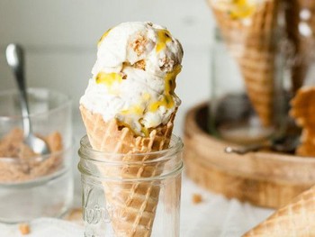 Resep Vanilla Ice Cream dari Wonyoung IVE pun siap disajikan sebagai menu penyegar berbuka puasa Beauties bersama keluarga/ Foto: foodffs.tumblr.com