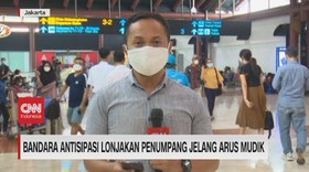 VIDEO: Jumlah Penumpang di Bandara Soekarno- Hatta Naik