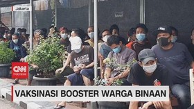 VIDEO: Ribuan Warga Binaan Mendapat Vaksin Dosis Ketiga