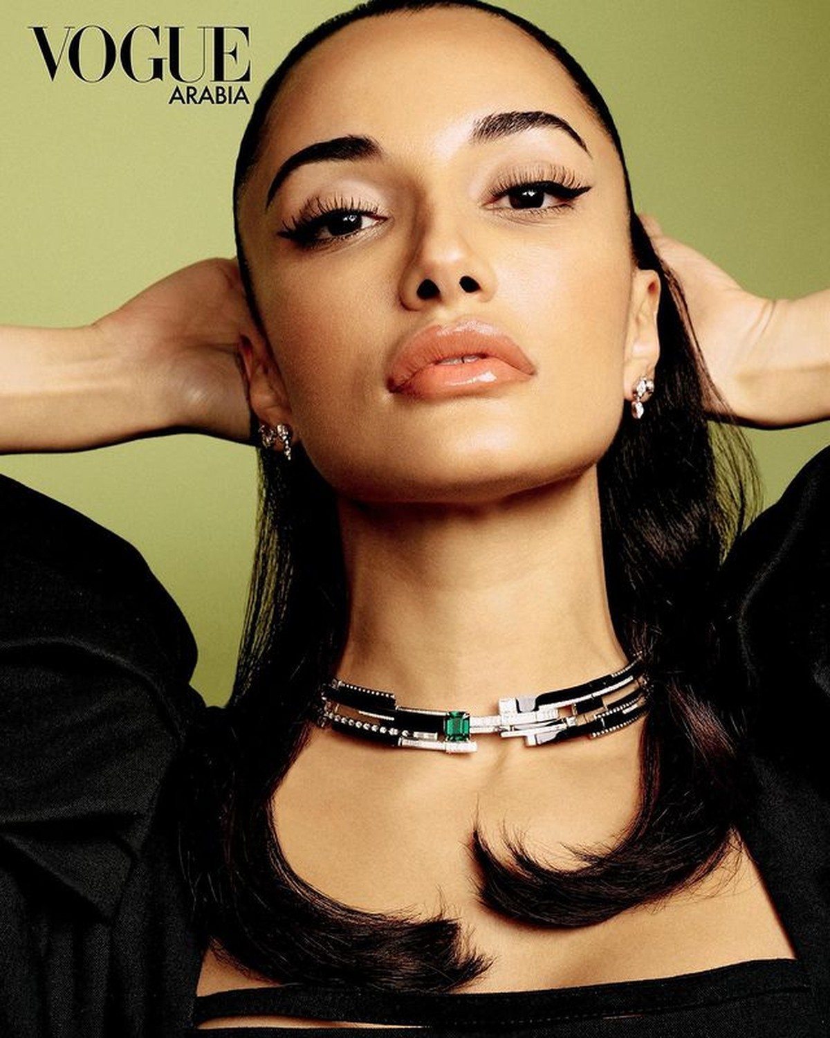 Potret Amina Muaddi yang disebut jadi orang ketiga di hubungan Rihannad dan ASAP Rocky