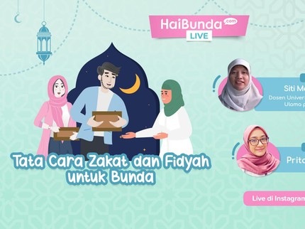 Tanya Ustazah tentang Tata Cara Zakat & Fidyah, Bunda Bisa Dapat Hadiah