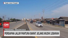 VIDEO: Persiapan Jalur Pantura Barat Jelang Mudik Lebaran