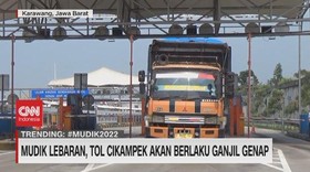 VIDEO: Mudik Lebaran, Tol Cikampek Akan Berlaku Ganjil Genap