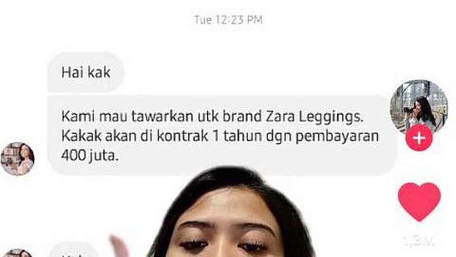 Kisah wanita yang menerima pelecehan seksual berkedok tawaran endorse di media sosial.