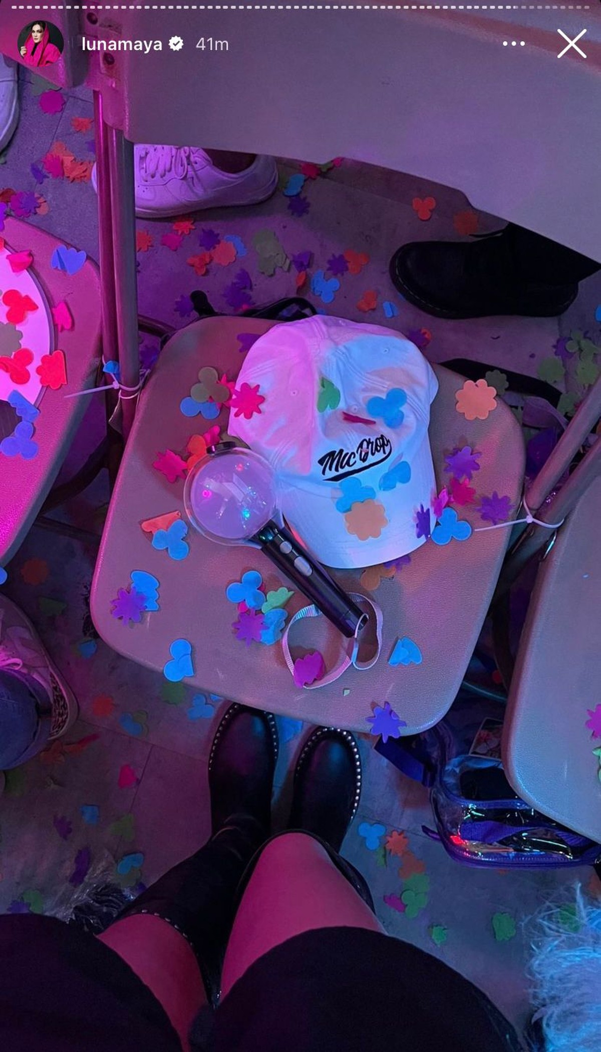 Luna Maya nonton konser BTS di Las Vegas