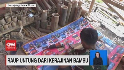 VIDEO: Raup Untung Dari Kerajinan Bambu