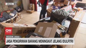 VIDEO: Jasa Pengiriman Barang Meningkat Jelang Idul Fitri