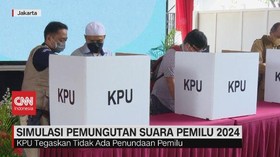 VIDEO: Simulasi Pemungutan Suara Pemilu 2024