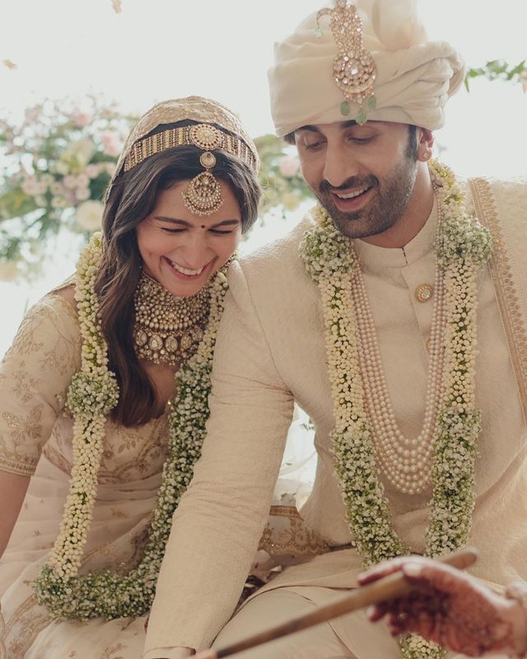 Foto pernikahan Alia Bhatt dan Ranbir Kapoor