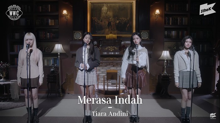 Bikin Fans Terpesona, Grup K-Pop IVE Menampilkan Lagu 'Merasa Indah' dari Tiara Andini!