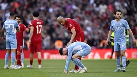 Mimpi Empat Gelar Liverpool Terjaga, Ambisi Treble Man City Terhenti