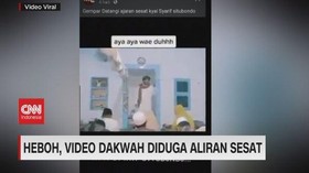 VIDEO: Heboh Video Dakwah Diduga Aliran Sesat