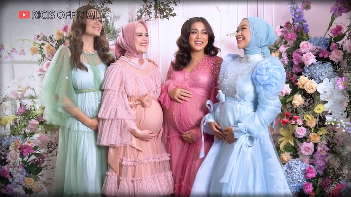 Maternity shoot  Ricis, Jedar, Yasmin Wildblood, dan Cut Meyriska