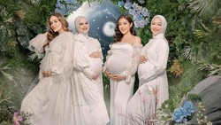 6 Pemotretan Maternity The Bumils, Pesona Cantik bak Bidadari!