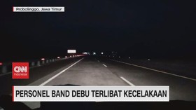 VIDEO: Personel Band Debu Terlibat Kecelakaan