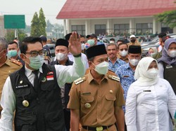 Ridwan Kamil Launching Rencana Pembangunan Danau Tegalluar