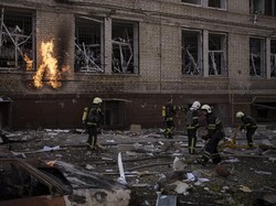 Rudal Rusia Hantam 9 Sasaran Militer di Ukraina, 4 Depot Senjata Hancur!