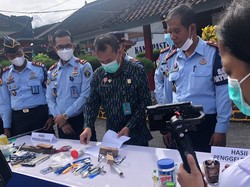 Sidak Lapas Karangasem, Petugas Temukan Korek Api-Paku