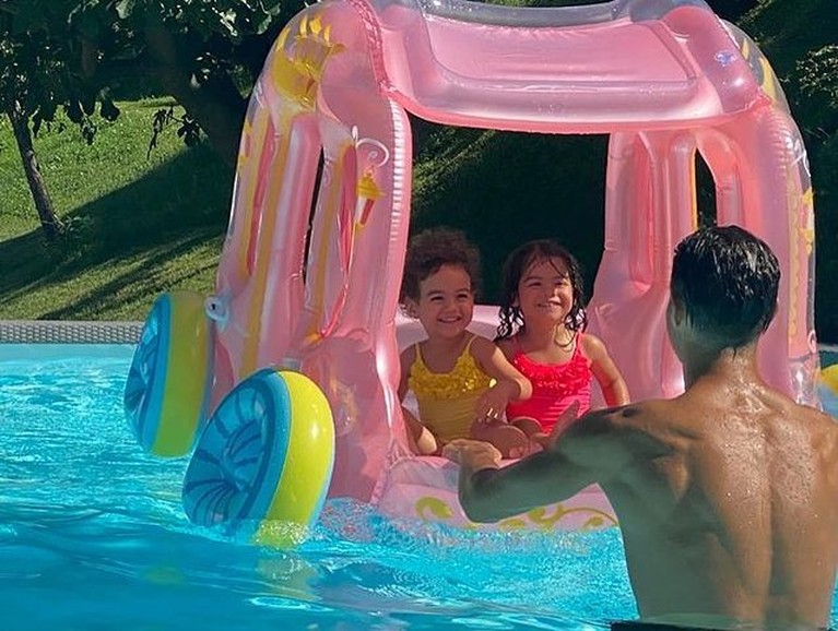 Cristiano Ronaldo dan Anak-anaknya