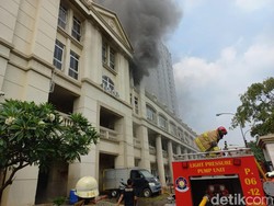 Kebakaran di Rukan Palazo Jakpus Terjadi di Gudang, Sebab Diselidiki