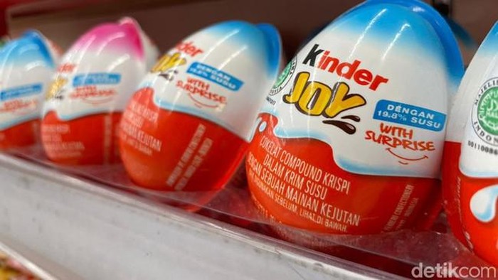 Produk Kinder Joy yang ditarik BPOM