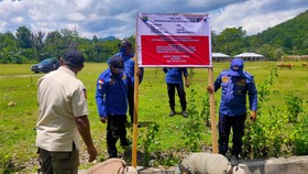 KPK Pasang Papan Peringatan di 30 Titik Aset Pemda Seram Maluku