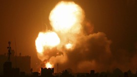 FOTO: Jet Tempur Israel Serang Warga Gaza di Malam Nuzulul Qur'an