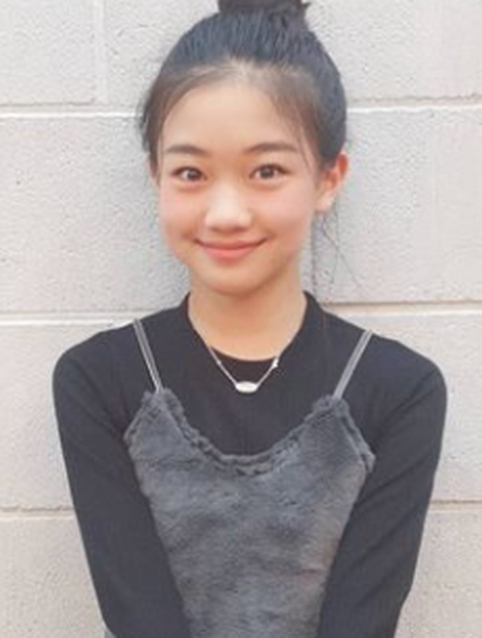 Na Ha Eun atau dikenal sebagai Haeun ini lahir di Daegu, Korea Selatan, pada tanggal 16 Januari 2009, dan sekarang baru menginjak kelas 1 SMP./ foto: instagram.com/awesomehaeun