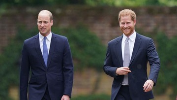 Raja Charles Ingin Damaikan Pangeran William dan Harry