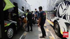 H-1 Lebaran, Pemudik di Terminal Pulogebang Turun 50 Persen