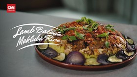 VIDEO: Resep Lamb Balado Makluba Rice, 'Fusion' Nusantara-Timur Tengah
