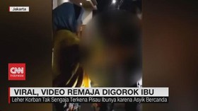 VIDEO: Video Viral Remaja Digorok Ibu Adalah Video Hoaks
