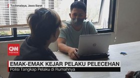 VIDEO: Viral Ibu-ibu Kejar Pelaku Begal Payudara