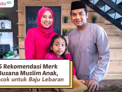 5 Rekomendasi Merek Busana Muslim Anak, Cocok untuk Baju Lebaran