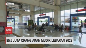 VIDEO: 85,5 Juta Orang Akan Mudik Lebaran 2022
