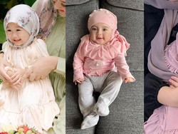 10 Potret Deretan Gaya Anak Artis Saat Pakai Hijab, Imut bak Boneka!