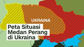 INFOGRAFIS: Peta Situasi Medan Perang di Ukraina