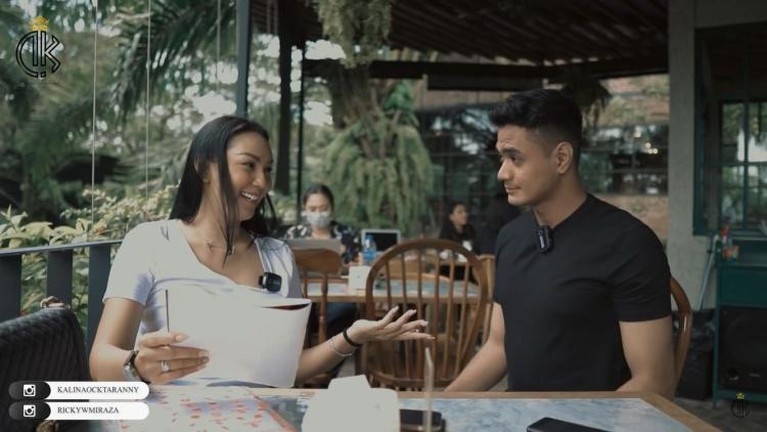 Kalina Oktarani dan Ricky Miraza Kalina Oktarani dan Ricky Miraza