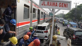 Pimpinan Ponpes di Depok Teriak Takbir saat Dihantam KRL di Citayam