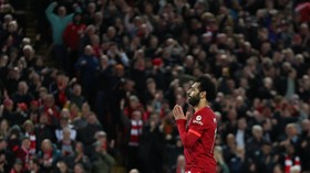 Gawang Man Utd Jadi Menu Buka Puasa Mohamed Salah