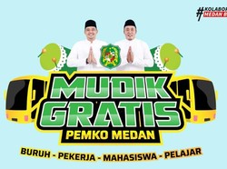 2 Hari Dibuka, Pendaftar Mudik Gratis di Medan Capai 2.000 Orang