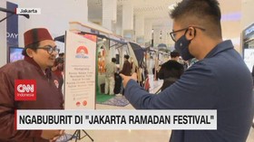 VIDEO: Ngabuburit di Jakarta Ramadan Festival