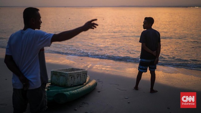 Antusiasme Pengunjung Pantai Pangandaran Tetap Tinggi Meski Diguncang Gempa Garut