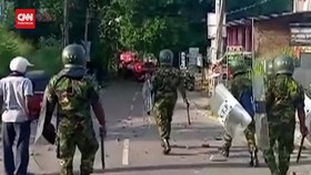 VIDEO: Polisi Tembak Mati Demonstran di Sri Lanka