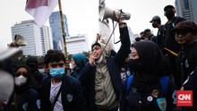 Mahasiswa Demo di Depan DPR Siang Ini